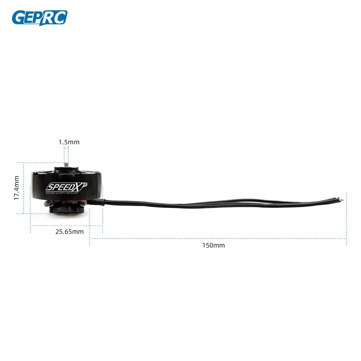 Бесколлекторный мотор GEPRC SPEEDX2 2105.5 2650KV/3450KV для Cinelog35, дронов FPV и фристайла Бесколлекторный мотор GEPRC SPEEDX2 2105.5 2650KV/3450KV для Cinelog35, дронов FPV и фристайла