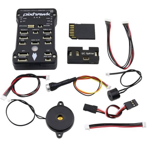 Контроллер полёта Pixhawk PX4 PIX 2.4.8 32Bit с GPS M8N, 8G SD, буззер, PPM I2C для FPV дрона, самолёта