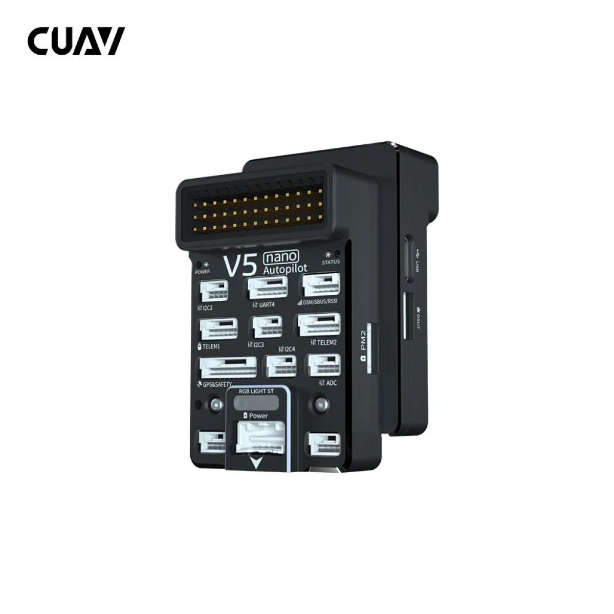 Компактный автопилот CUAV V5 Nano для дронов с поддержкой Ardupilot, PX4, Pixhawk Компактный автопилот CUAV V5 Nano для дронов с поддержкой Ardupilot, PX4, Pixhawk