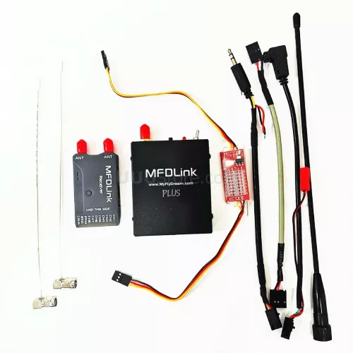 Дальнобойная система MFDLink Rlink 433МГц 16CH 1Вт FPV UHF передатчик + 8CH приёмник TX/RX
