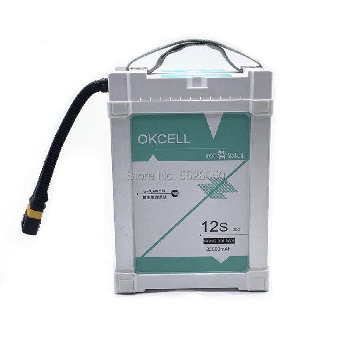 OKCELL 44.4В 12S 16000мАч 20C смарт-аккумулятор для сельскохозяйственных дронов OKCELL 44.4В 12S 16000мАч 20C смарт-аккумулятор для сельскохозяйственных дронов