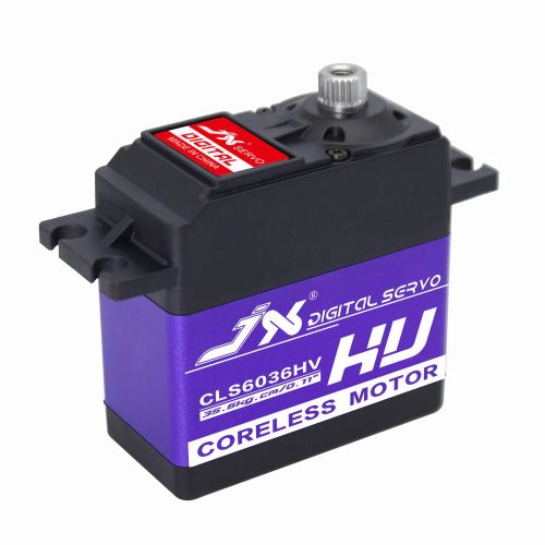 JX Servo CLS6036HV — 27кг, алюминиевый корпус, металлические шестерни, HV, бесколлекторный, цифровой