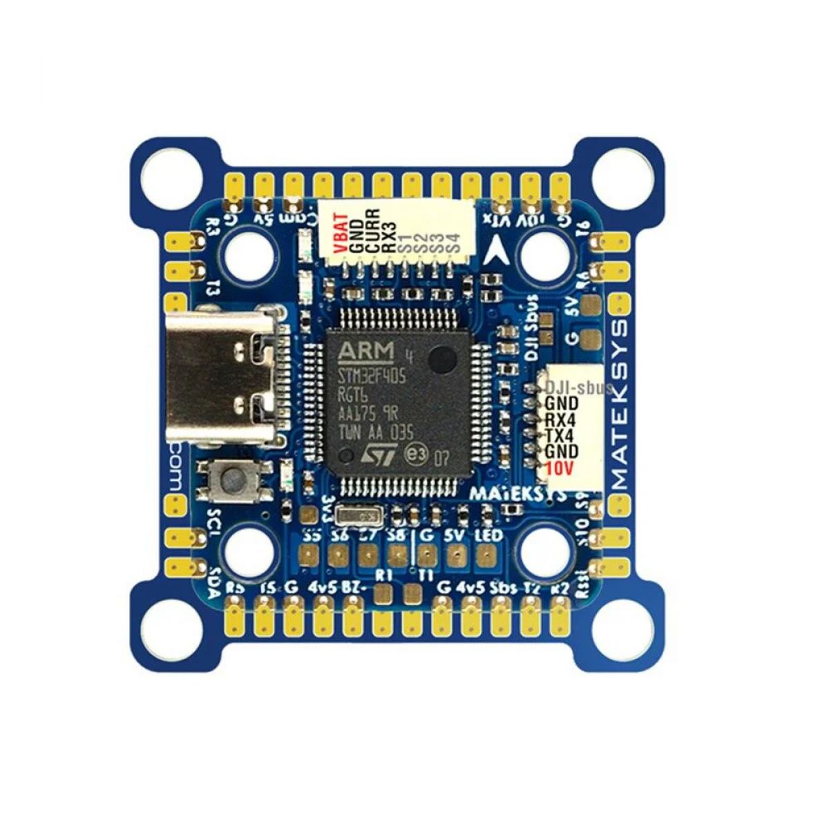 Контроллер полёта MATEK F405-MiniTE OSD Baro Blackbox 20x20/30x30 для FPV дронов ArduPilot INAV BetaFlight Контроллер полёта MATEK F405-MiniTE OSD Baro Blackbox 20x20/30x30 для FPV дронов ArduPilot INAV BetaFlight