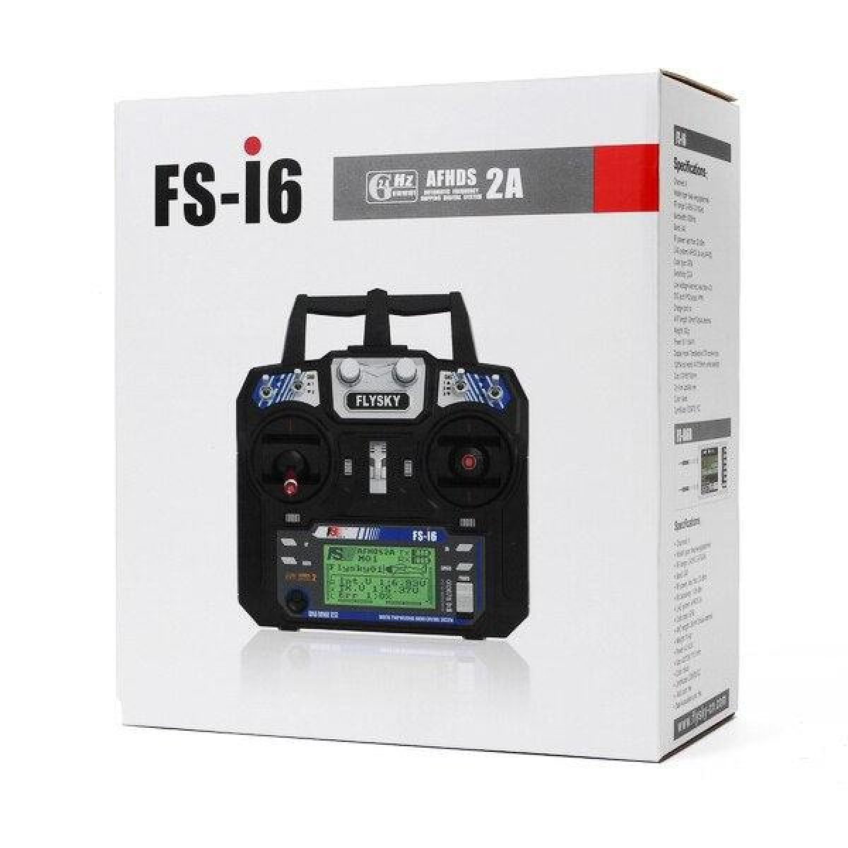 FlySky i6 FS-i6 2.4G 6CH AFHDS радиопередатчик для FPV дрона, без приёмника FlySky i6 FS-i6 2.4G 6CH AFHDS радиопередатчик для FPV дрона, без приёмника