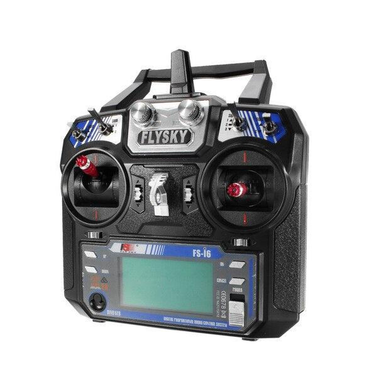 FlySky i6 FS-i6 2.4G 6CH AFHDS радиопередатчик для FPV дрона, без приёмника FlySky i6 FS-i6 2.4G 6CH AFHDS радиопередатчик для FPV дрона, без приёмника