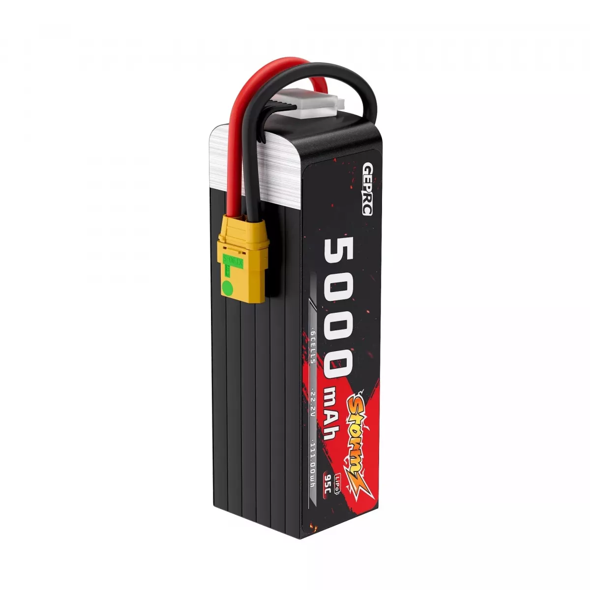 GEPRC Storm 6S 5000mAh 95C LiPo аккумулятор для дронов 3–5" RC FPV квадрокоптеров фристайл GEPRC Storm 6S 5000mAh 95C LiPo аккумулятор для дронов 3–5" RC FPV квадрокоптеров фристайл