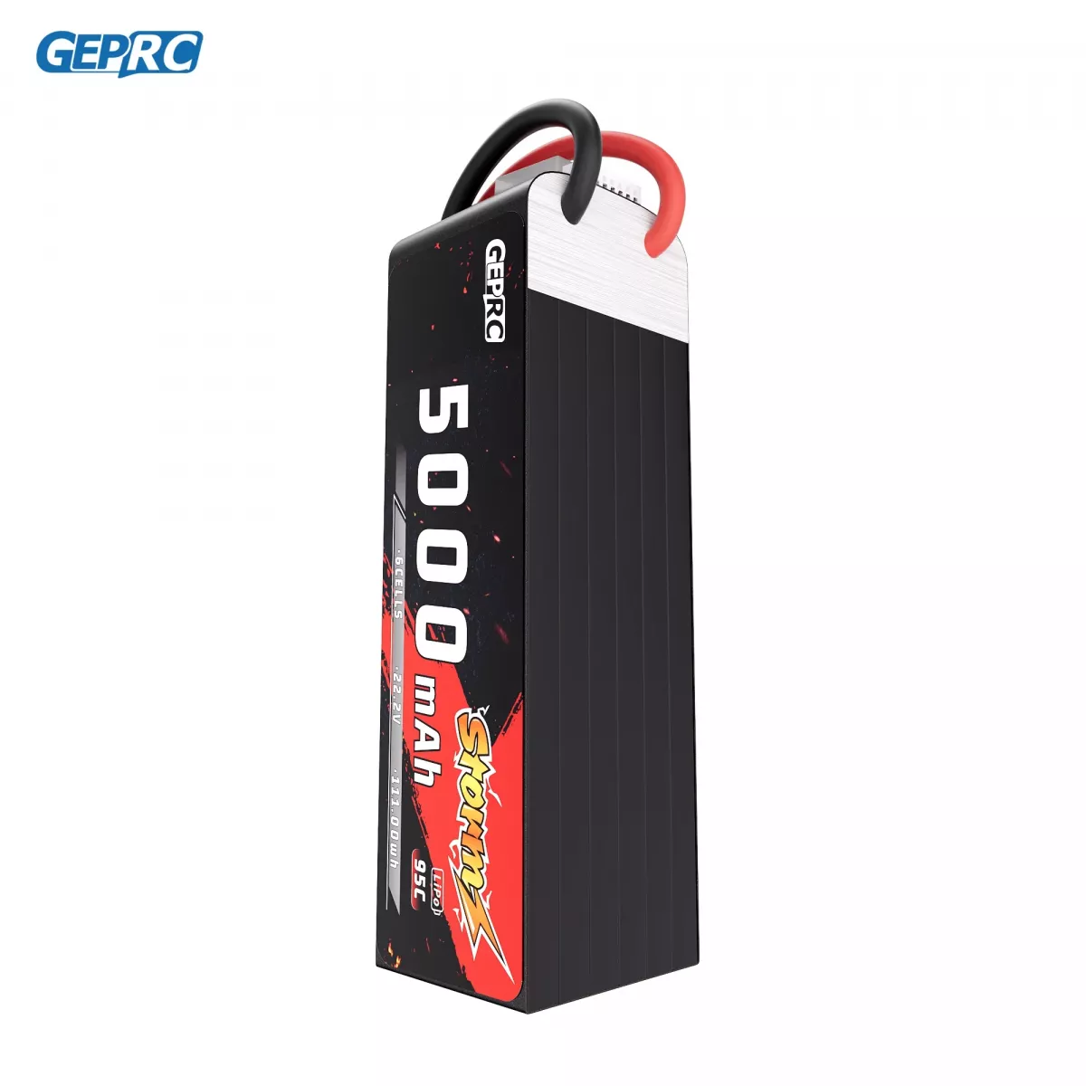 GEPRC Storm 6S 5000mAh 95C LiPo аккумулятор для дронов 3–5" RC FPV квадрокоптеров фристайл GEPRC Storm 6S 5000mAh 95C LiPo аккумулятор для дронов 3–5" RC FPV квадрокоптеров фристайл