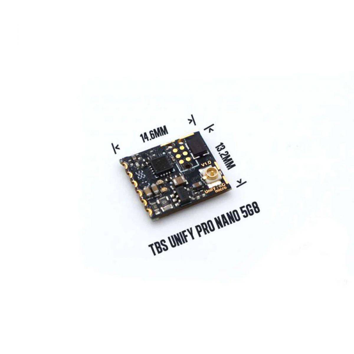 Передатчик TBS UNIFY PRO NANO 5G8 VTX 25/50mW 5.8ГГц 1.4г — самый маленький FPV видеопередатчик Передатчик TBS UNIFY PRO NANO 5G8 VTX 25/50mW 5.8ГГц 1.4г — самый маленький FPV видеопередатчик