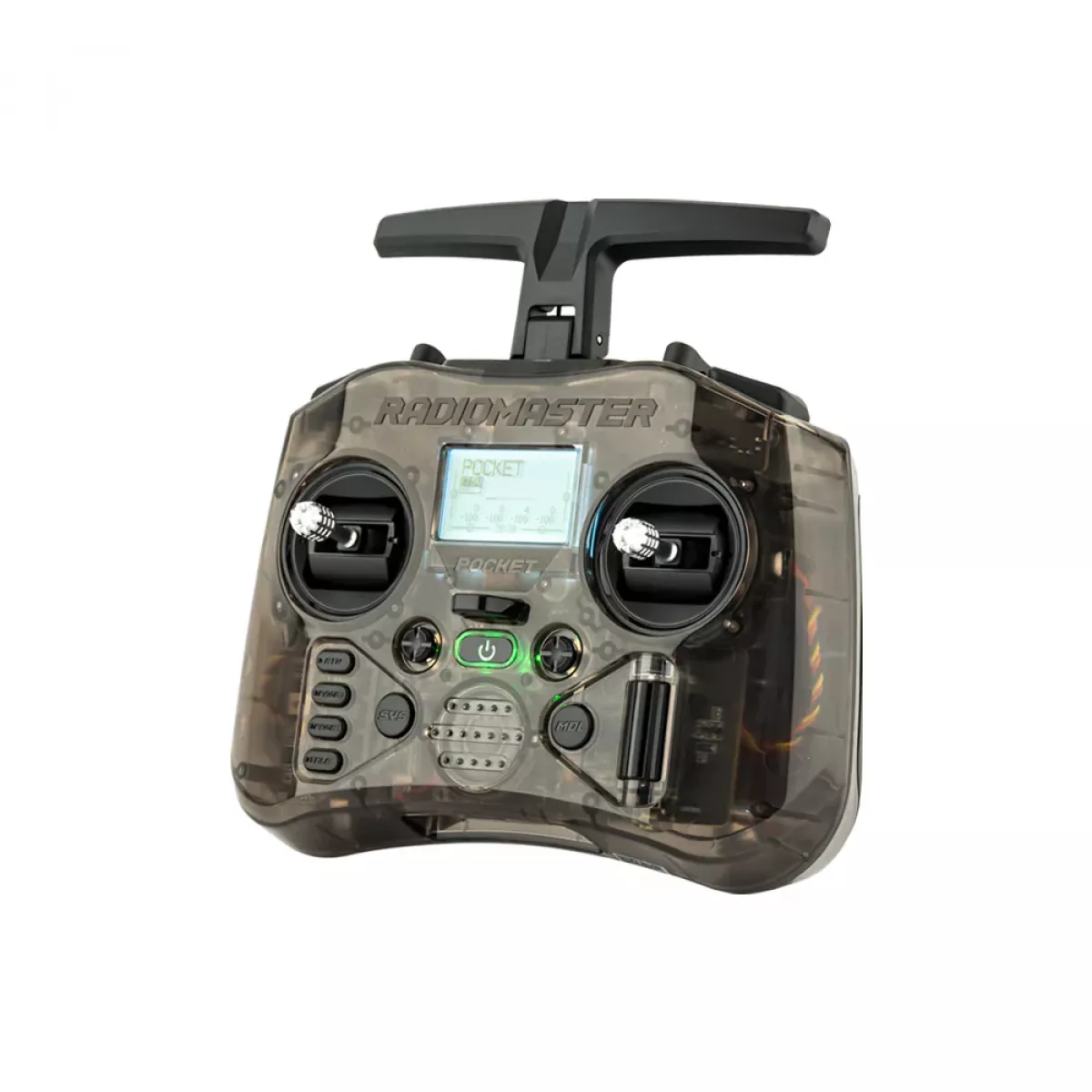 Радиоаппаратура RadioMaster Pocket (M2) 16 каналов 2.4GHz ExpressLRS MPM CC2500 EdgeTX Радиоаппаратура RadioMaster Pocket (M2) 16 каналов 2.4GHz ExpressLRS MPM CC2500 EdgeTX