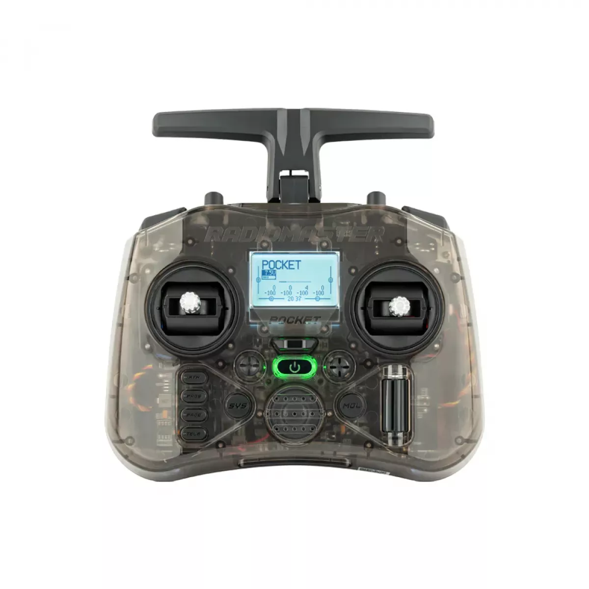 Радиоаппаратура RadioMaster Pocket (M2) 16 каналов 2.4GHz ExpressLRS MPM CC2500 EdgeTX Радиоаппаратура RadioMaster Pocket (M2) 16 каналов 2.4GHz ExpressLRS MPM CC2500 EdgeTX