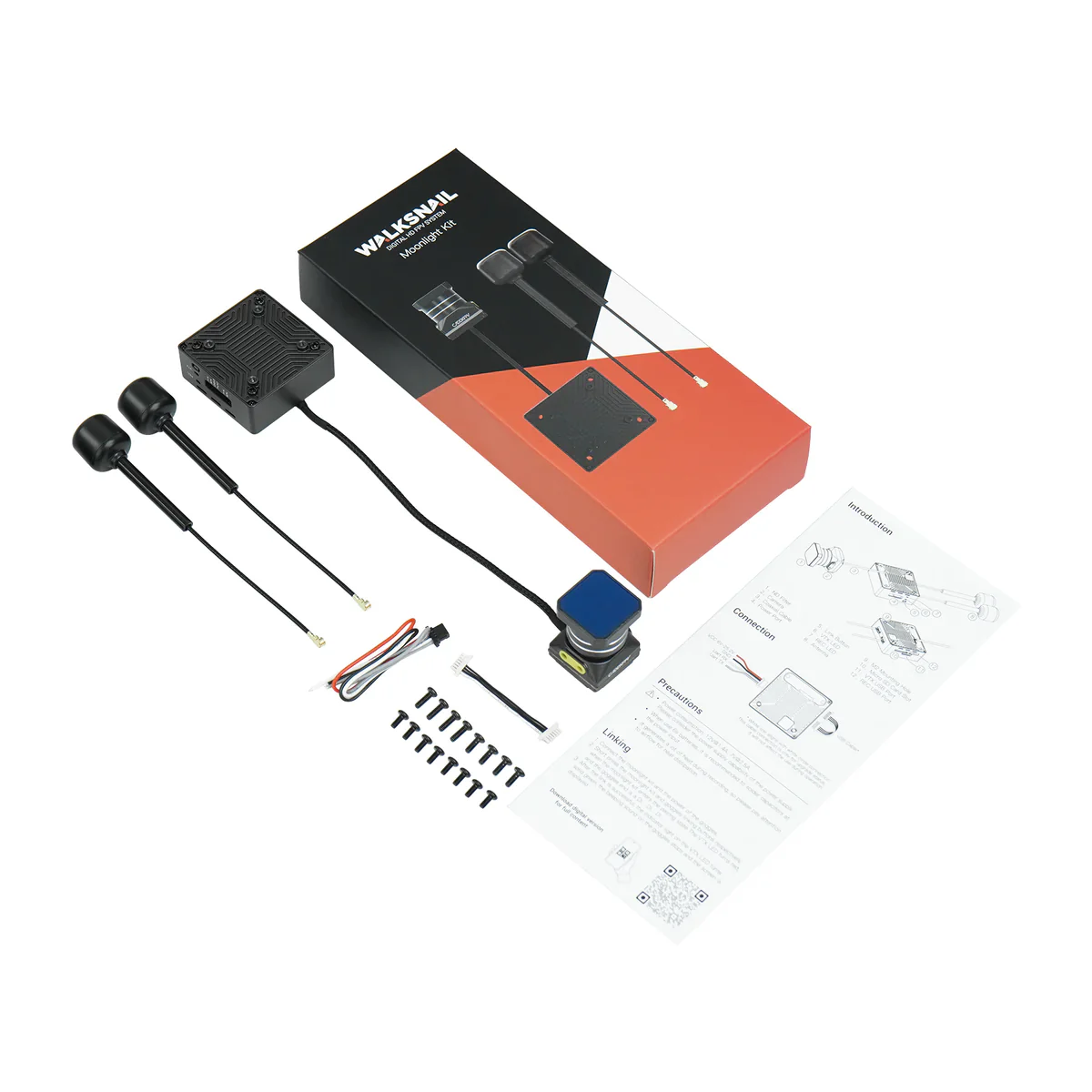 Walksnail Moonlight kit – 4K/60FPS Starlight камера, EIS, FOV 160°, Dual Antennas FPV VTX передатчик Walksnail Moonlight kit – 4K/60FPS Starlight камера, EIS, FOV 160°, Dual Antennas FPV VTX передатчик
