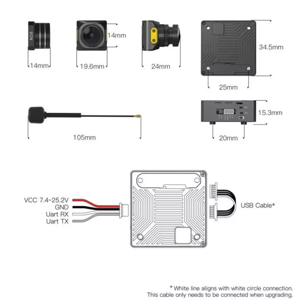 Walksnail Moonlight kit – 4K/60FPS Starlight камера, EIS, FOV 160°, Dual Antennas FPV VTX передатчик Walksnail Moonlight kit – 4K/60FPS Starlight камера, EIS, FOV 160°, Dual Antennas FPV VTX передатчик