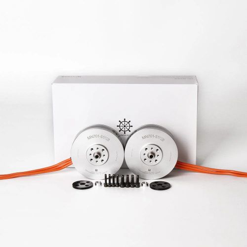 Набор 2 шт. бесколлекторных моторов T-motor MN701-S KV135/280 IP55, тяга 9.4КГ+ для квадрокоптера UAV